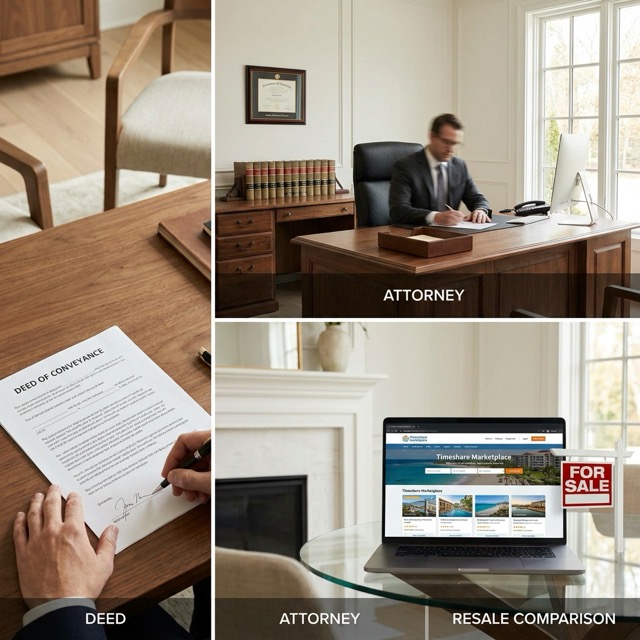 timeshare exit options Alabama - deed back, attorney, resale comparison